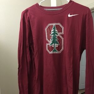 Nike Stanford Logo Tee Longsleeve